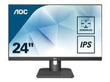AOC 24E1Q Monitor 23.8inch panel IPS D-Sub/HDMI/DP speakers