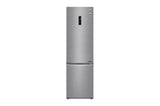 LG Refrigerator GBB72PZDMN Energy efficiency class E, Free standing, Combi, Height 203 cm, No Frost system, Fridge net capacity 277 L, Freezer net capacity 107 L, Display, 36 dB, Silver