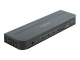 DELOCK DisplayPort 1.4 KVM Switch 8K 30Hz with USB 3.0 and Audio