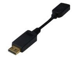 DIGITUS adaptorcable displayPort HDMI M/F 0.15m AW28