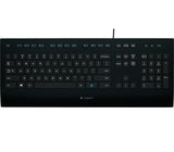 LOGITECH K280e corded Keyboard USB black for Business