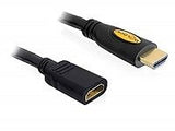 DELOCK Extension Cable High Speed HDMI with Ethernet Ã¢â¬â HDMI A male > HDMI A female 3m