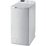 INDESIT Washing machine BTW S60300 EU/N Energy efficiency class D, Top loading, Washing capacity 6 kg, 1000 RPM, Depth 60 cm, Width 40 cm, Display, Digit, White