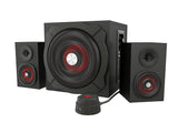 GENESIS Helium 610BT Computer Speakers, Wired, Bluetooth, Black