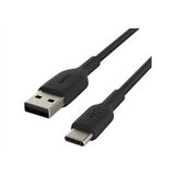 Belkin USB-C cable USB-C cable Male Male USB Type A 4 pin USB Type A Male Male USB-C 24 pin USB-C Black Black 1 m 1 m