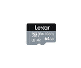 MEMORY MICRO SDXC 64GB UHS-I/W/A LMS1066064G-BNANG LEXAR