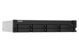 QNAP TS-832PXU-RP-4G 8-Bay rackmount NAS AL324 4GB DDR4 UDIMM RAM SATA 6Gb/s 2x 10GbE SFP+ 2x 2.5GbE 1x PCIe Gen2 x2 slot 250W