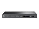 TP-LINK JetStream 8 prievadų 2.5GBase-T ir 2 prievadų 10GE SFP+ L2+ valdomas komutatorius su 8 prievadų PoE+ palaikymu
