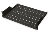 Digitus 2U Fixed Shelf for Racks DN-19 TRAY-2-SW Black