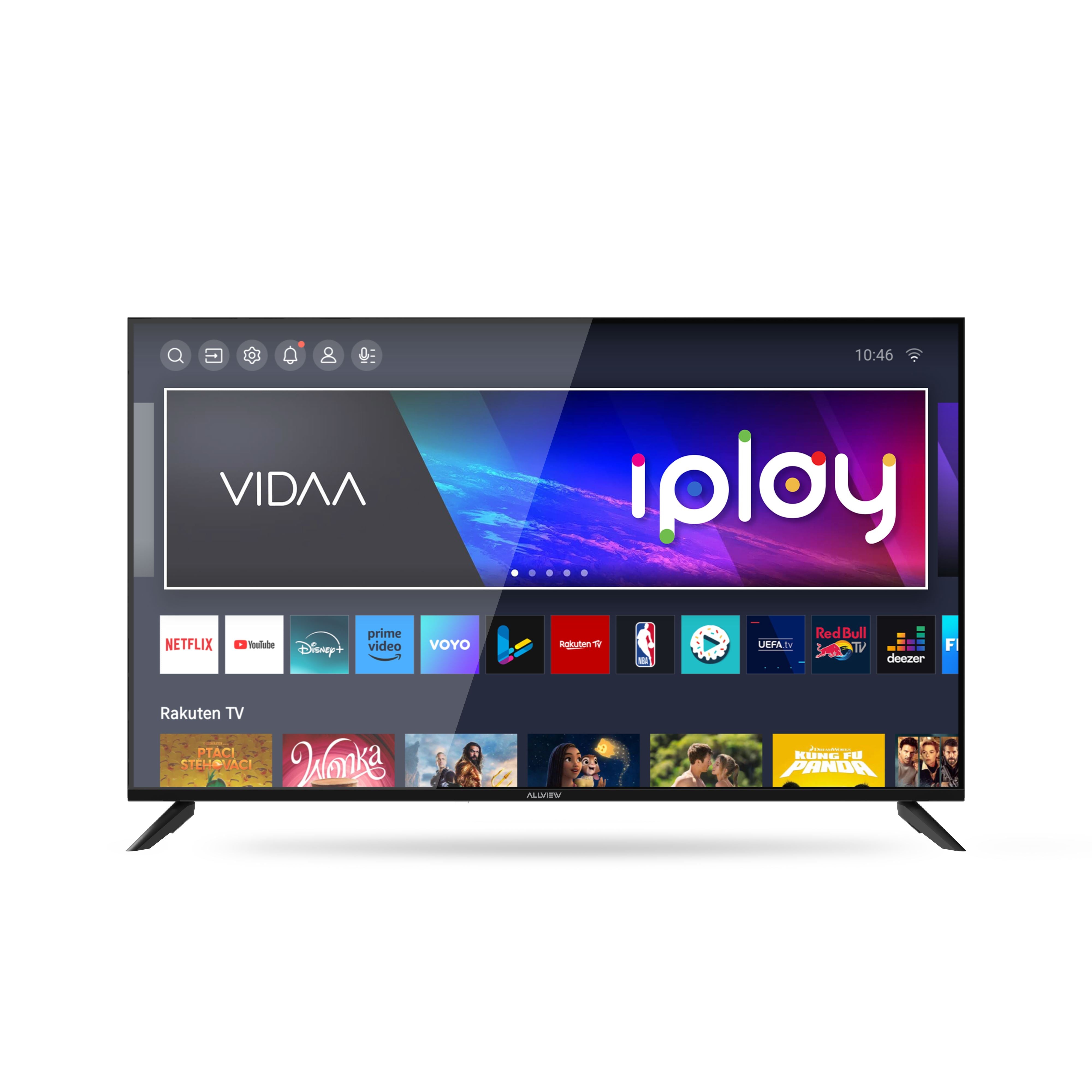 Allview QL50iPlay6200-U 50 Smart TV VIDAA OS 4K UHD – W