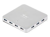 I-TEC USB 3.0 Metal Active HUB 10 port including Power ideal for Notebook Ultrabook Tablet PC support Win and Mac OS