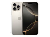 Apple iPhone 16 Pro | Natural Titanium | 6.3 " | Super Retina XDR display with ProMotion | 2622 x 1206 pixels | A18 Pro | Internal RAM 8 GB | 256 GB | Dual SIM | 4G | Main camera resolution 48+12 MP | Secondary camera resolution 12 MP | iOS | 18