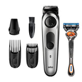 Braun Beard Trimmer BT5260 Operating time (max) 100 min, Lithium Ion, Number of shaver heads/blades 1, Black/Grey