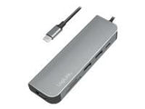 LOGILINK UA0343 LOGILINK - USB-C  multifunction hub, HDMI, PD, card reader, USB 3.2 Gen