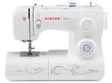 Sewing machine Singer SMC 3323 White, Number of stitches 23, Automatic threading