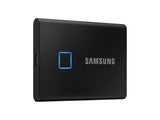 SAMSUNG Portable SSD T7 Touch 2TB external USB 3.2 Gen.2 metallic black