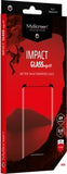 MyScreen Impact glass edge 3D Samsung, Galaxy Note 10 +, Flexible hybrid glass, Transparent with a black frame