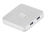 I-TEC USB 3.0 Metal Active HUB 4 Port with Power ideal for Notebook Ultrabook Tablet PC support Win und Mac OS