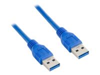 4WORLD 08943 4World USB 3.0 Cable AM-AM 5.0m| blue