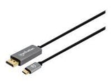 MANHATTAN 8K 60Hz USB-C to DisplayPort 1.4 Adapter Cable 2m