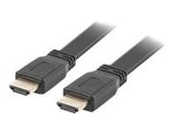 LANBERG CA-HDMI-21CU-0005-BK Lanberg cable HDMI M/M V2.0 0.5M Black Flat