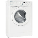 INDESIT Washing machine EWUD 41051 W EU N Energy efficiency class F, Front loading, Washing capacity 4 kg, 1100 RPM, Depth 32.3 cm, Width 59.5 cm, Display, Small digit, White