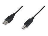 ASSMANN USB connection cable type A - B M/M 1.0m USB 2.0 suitable bl