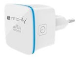 TECHLY 028566 Wireless range extender repeater AP 802.11b/g/n 300N wall-plug