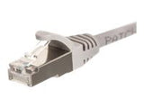 NETRACK BZPAT056F patch cable RJ45 snagless boot Cat 6 FTP 0 5m grey