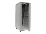 NETRACK 019-320-610-011-Z server cabinet RACK 19inch 32U/600x1000mm ASSEMBLED glass door - grey