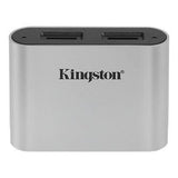 KINGSTON USB 3.2 Gen1 Workflow Dual-Slot microSDHC/SDXC UHS-II Card Reader