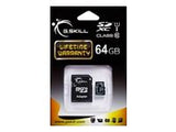 G.SKILL memory card Micro SDXC 64GB Class 10 UHS-1 + adapter
