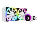 NZXT Water cooling Kraken Z53 White RGB 240mm Illuminated fans and pump