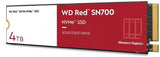 WD Red SSD SN700 NVMe 4TB M.2 2280 PCIe Gen3 8Gb/s internal drive for NAS devices