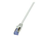 LOGILINK CQ4092S LOGILINK - Cat.6A Patch cable made from Cat.7 raw cable, grey, 10m