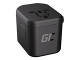 GREEN CELL travel adapter TripCharge PRO + 18W PD
