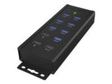 ICYBOX IB-HUB1703-QC3 IcyBox 7x Port USB 3.0 HUB and 3 charge ports