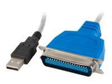 LANBERG AD-0028-W Lanberg adapter USB->LPT 1.8m white