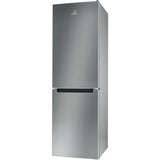 INDESIT Refrigerator LI8 S1E S Energy efficiency class F, Free standing, Combi, Height 188.9 cm, Fridge net capacity 228 L, Freezer net capacity 111 L, 39 dB, Silver