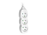TRACER TRALIS44613 Extension cord TRACER PowerCord 1.5m 3 outlets white