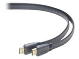 GEMBIRD CC-HDMI4F-6 HDMI male-male flat cable 1.8 m black color