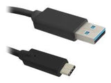 QOLTEC 50492 Qoltec Cable USB 3.1 type C male USB 3.0 A male 1.5m