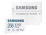 SAMSUNG microSD EVO PLUS 256GB Class10 Read up to 130MB/s