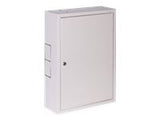 NETRACK 019-030-400-111 wall-mounted cabinet 19 3U/400mm - grey metal door