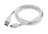 CABLE USB2 A PLUG/MICRO B 1.8M/WHITE CCP-MUSB2-AMBM-6 GEMBIRD