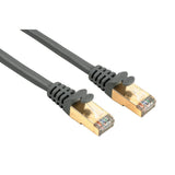 HAMA CAT 5e Network Cable STP gold-plated shielded grey 5.00 m