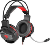 Genesis Gaming Headset  Neon 350, 2 x 3.5 mm stereo mini-jack, USB, NSG-0943, Black, Wired, Built-in microphone