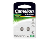 Camelion AG8/LR55/LR1121/391, Alkaline Buttoncell, 2 pc(s)