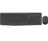 LOGITECH MK235 wireless Keyboard + Mouse Combo Grey - INTNL (US) Qwerty