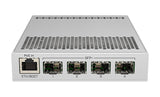 MikroTik Switch CRS305-1G-4S+IN PoE 802.3 af and PoE+ 802.3 at, Managed, Desktop, 1 Gbps (RJ-45) ports quantity 1, SFP+ ports quantity 4